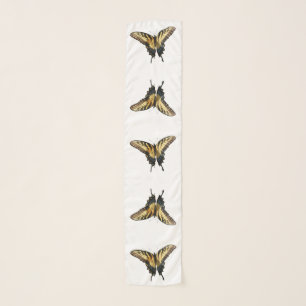Swallowtail Butterfly III Beautiful Colorful Photo Scarf