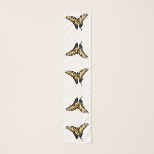 Swallowtail Butterfly III Beautiful Colorful Photo Scarf