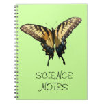 Swallowtail Butterfly III Beautiful Colorful Photo Spiral Notebook