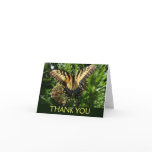 Swallowtail Butterfly III Beautiful Colorful Photo Thank You Card