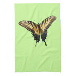 Swallowtail Butterfly III Beautiful Colorful Photo Towel