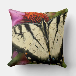 Swallowtail Butterfly Throw Pillow