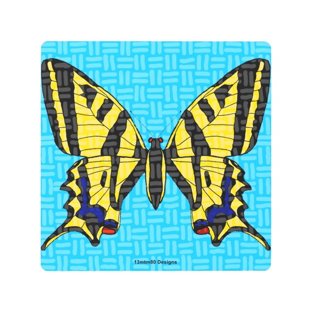 Swallowtail - Metal Print (Front)