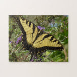 Swallowtail on Butterfly Bush Jigsaw Puzzle