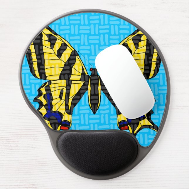 Swallowtail (single) - Gel Mouse Pad (Left Side)