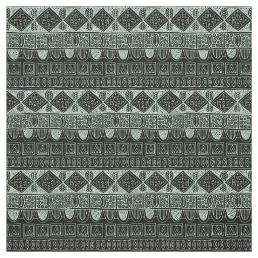swallowtail stripe mint black fabric
