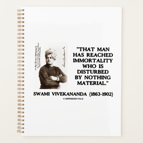 Swami Vivekananda Man Reached Immortality Material Planner