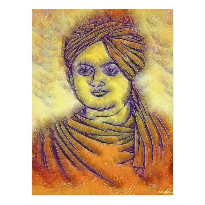 Swami Vivekananda Postcard