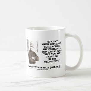 Swami Vivekananda Traveling In Wrong Path Coffee Mug