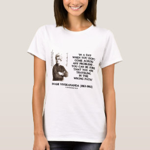 Swami Vivekananda Traveling In Wrong Path T-Shirt