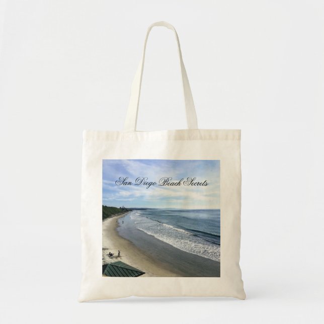 Swami's State Beach Tote Bag (Front)