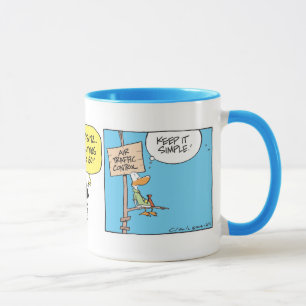 Swamp Air Traffic Controller Mug