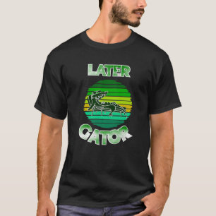 Swamp Alligator With Sunglasses T-Shirt