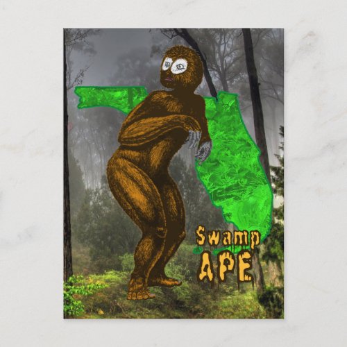 Swamp Ape Postcard