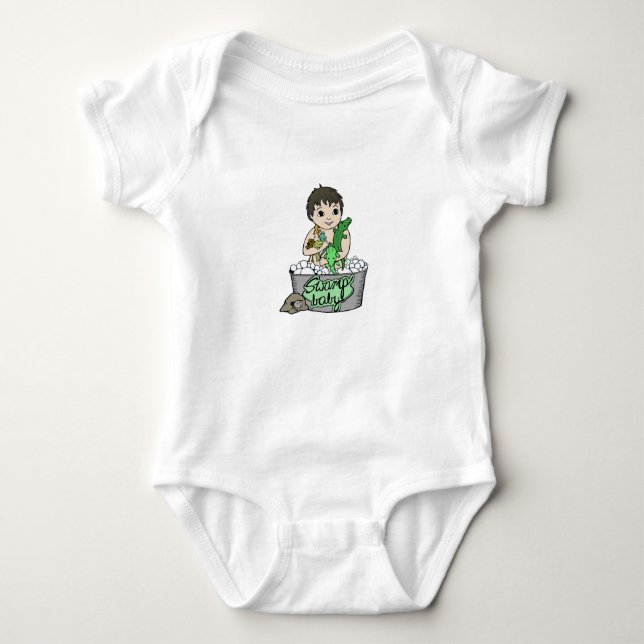 Swamp Baby bodysuit (Front)