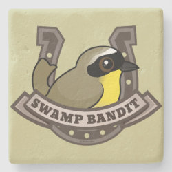 Swamp Bandit Limestone Coaster