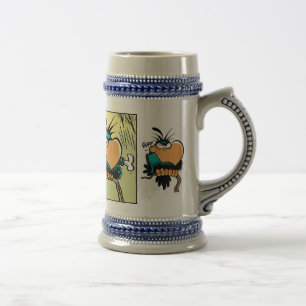 Swamp Bludgerigar Comic Beer Stein