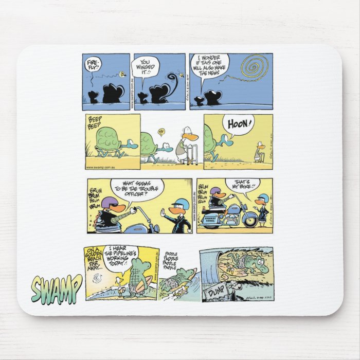 Swamp Cartoon Compilation Mousepad