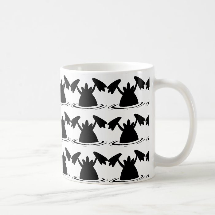 Swamp Cartoon Duck Artwork Mugs