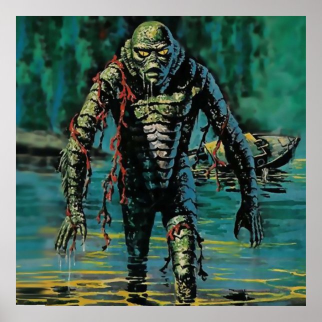 Swamp Creature Poster (Front)