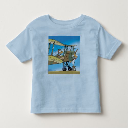 Swamp Ding Duck Biplane  Toddler T_Shirt