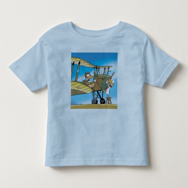 Swamp Ding Duck Biplane  Toddler T-Shirt (Front)