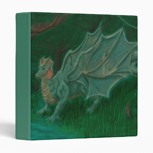 Swamp Dragon 3 Ring Binder