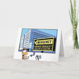 Swamp Duck Get Well Soon Card