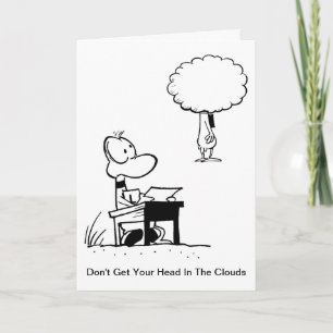 Swamp "Exam Time" Good Luck Card