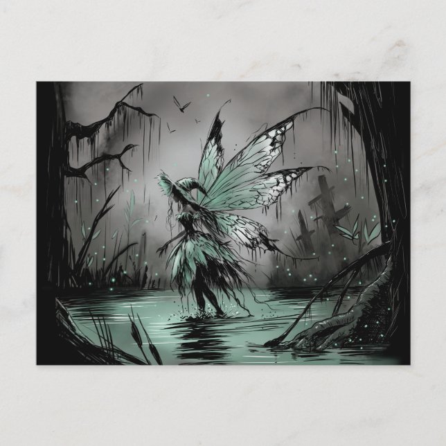 Swamp Fairy Postcard (Front)