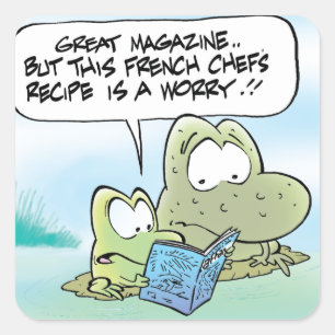 Swamp Frogs Legs Sticker