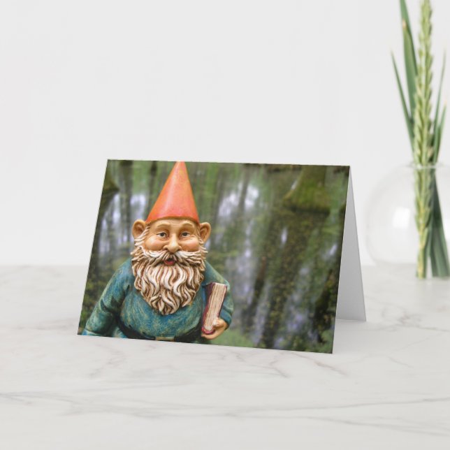 Swamp Gnome, Blank Greeting Cards (Front)