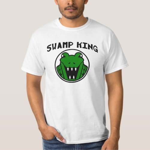 Swamp King Gator Symbol T_Shirt