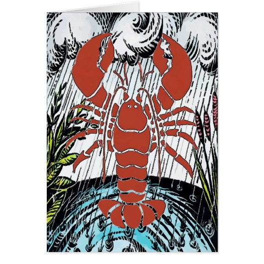 Swamp Lobster Crayfish Cards (Front)