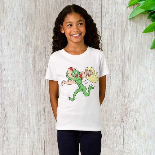 Swamp Monster Girls T_Shirt