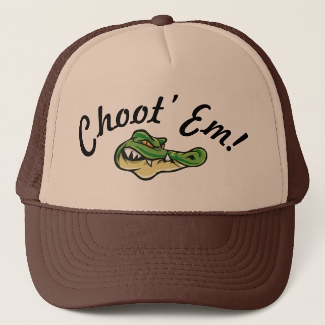 Swamp People - Choot' Em! Hat! Trucker Hat (Front)