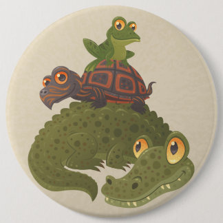 Swamp Squad Pinback Button