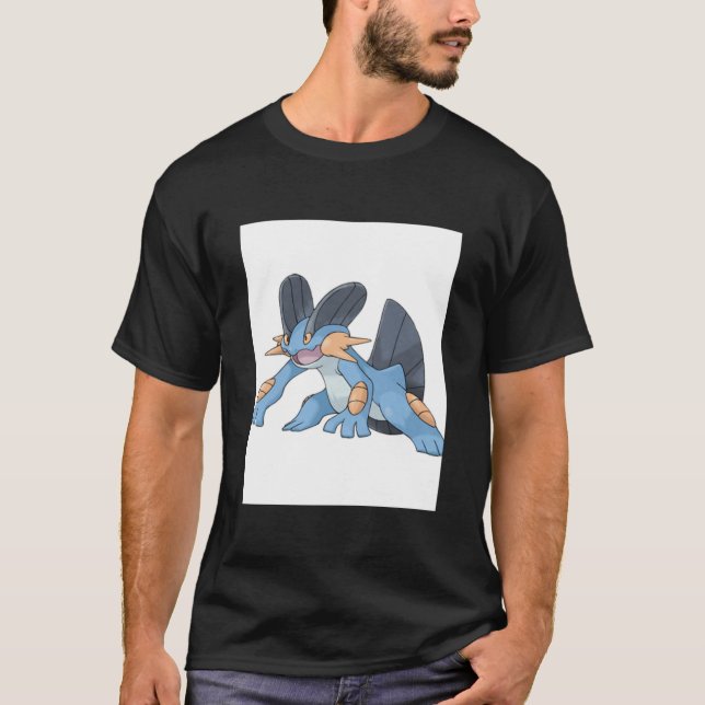 Swampert Large HiRes Design  T-Shirt (Front)