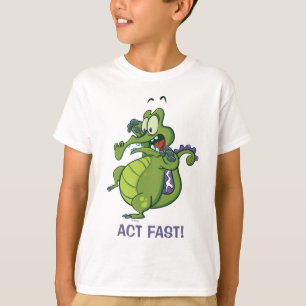 Swampy - Act Fast! T-Shirt