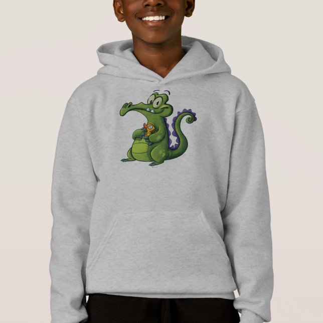 Swampy and Rubber Ducky Hoodie (Front)