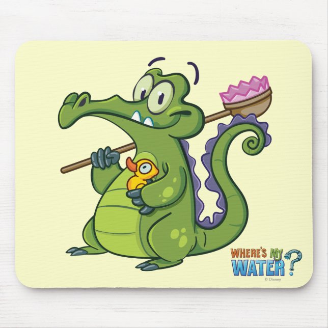 Swampy - Clean Machine Mouse Pad (Front)