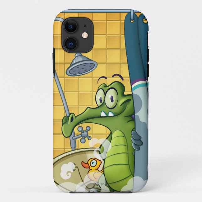Swampy in the Shower Case-Mate iPhone Case (Back)