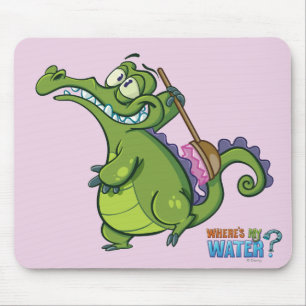 Swampy - Time to Scrub Mouse Pad