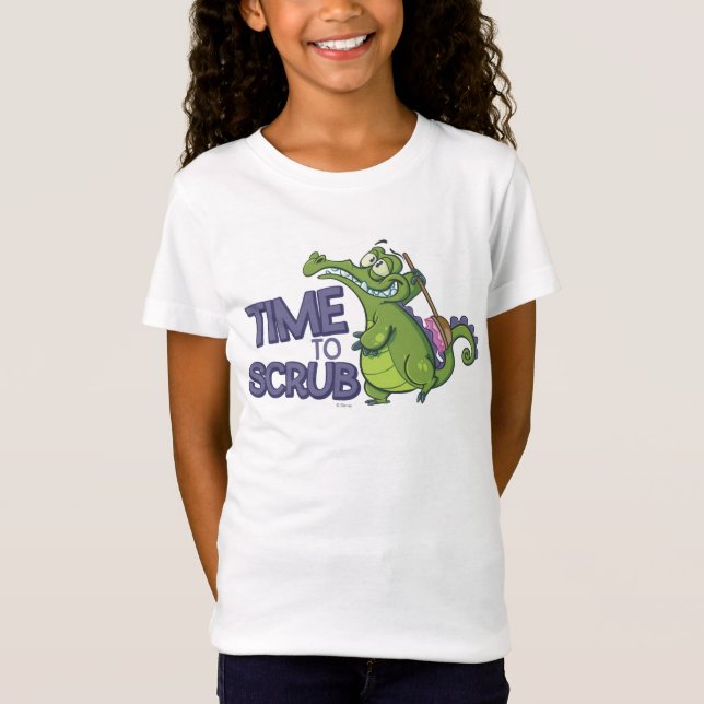 Swampy - Time to Scrub T-Shirt (Front)