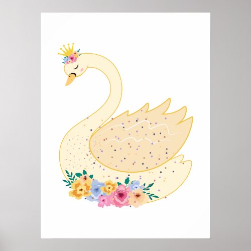 Swan Art Print