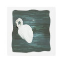 Swan at the Pond by Kimberly J Tilley