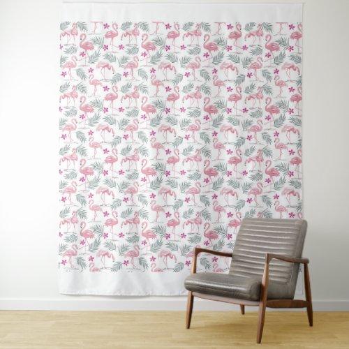 Swan Bird Repeated Pattern Tapestry