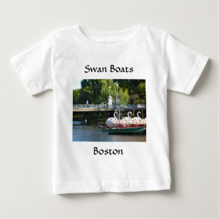 Swan Boats Baby T-Shirt