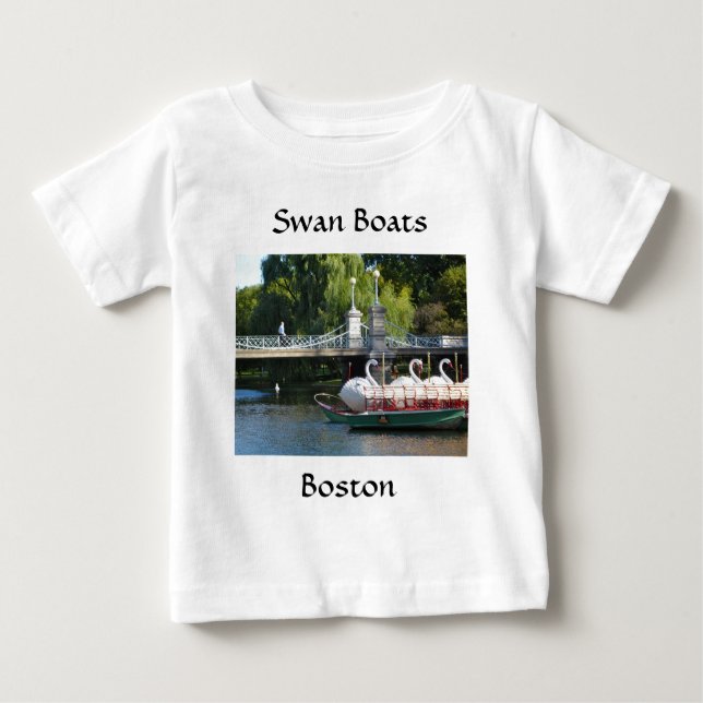 Swan Boats Baby T-Shirt (Front)