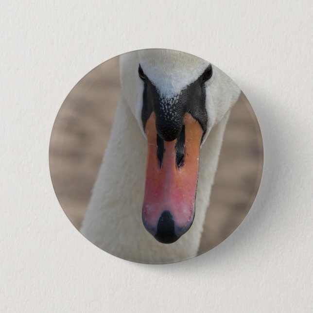 Swan Button (Front)